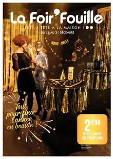 Catalogue promo la foir'fouille du 13 au 31 décembre 2023