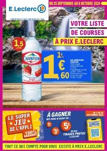 Catalogue promo e.leclerc du 25 septembre au 6 octobre 2024