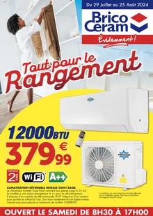 Catalogue promo bricoceram du 29 juillet au 25 août 2024