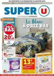 Catalogue promo super u du 3 au 14 janvier 2024