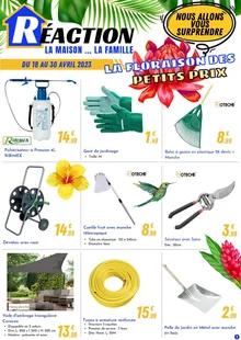 Catalogue promo réaction du 18 au 30 avril 2023