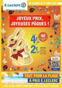 Catalogue promo e.leclerc du 20 mars au 1 avril 2024