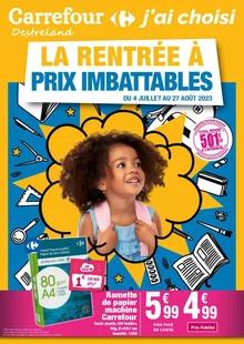 Catalogue promo carrefour du 4 juillet au 27 août 2023