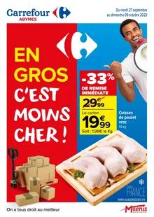 Catalogue promo carrefour du 27 septembre au 9 octobre 2022