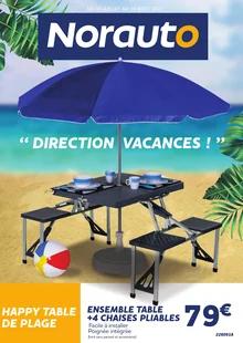 image de couverture du cataloque Direction vacances !