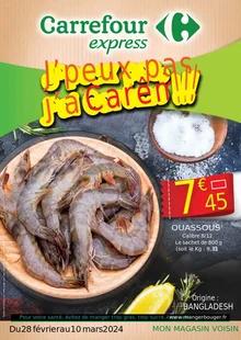 Catalogue promo carrefour express du 28 février au 10 mars 2024