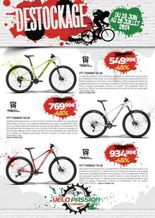 Catalogue promo vélo passion caraïbe du 28 juin au 20 juillet 2024