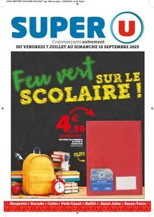 image de couverture du cataloque Feu vert sur le scolaire!