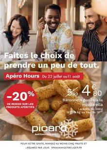 Catalogue promo picard du 22 juillet au 11 août 2024