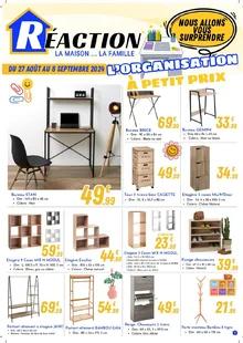 Catalogue promo réaction du 27 août au 8 septembre 2024