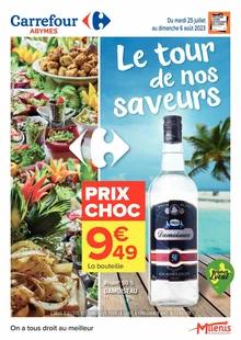 image de couverture du cataloque Le tour de nos saveurs