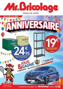 Catalogue promo mr bricolage du 3 au 28 juillet 2024