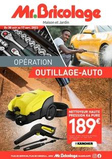 image de couverture du cataloque Opération outillage-auto