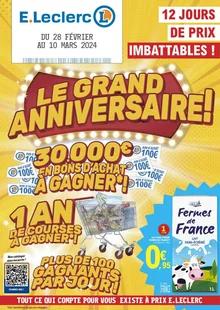 Catalogue promo e.leclerc du 28 février au 10 mars 2024