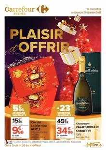 Catalogue promo carrefour du 6 au 24 décembre 2023