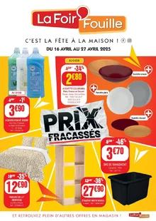 Catalogue promo la foir'fouille du 16 au 27 avril 2025