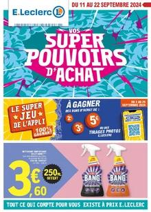 Catalogue promo e.leclerc du 11 au 22 septembre 2024