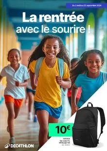 Catalogue promo decathlon du 3 août au 22 septembre 2024