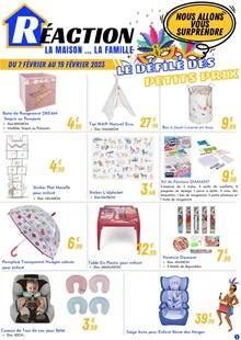 Catalogue promo réaction du 7 au 19 février 2023