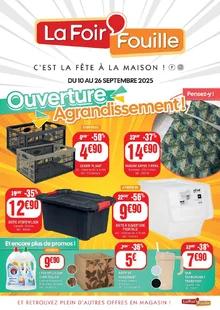 Catalogue promo la foir'fouille du 10 au 26 septembre 2025