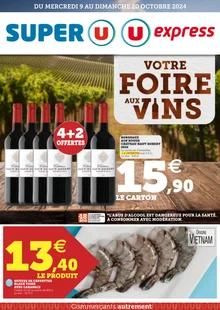 Catalogue promo super u du 9 au 20 octobre 2024