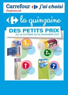 Catalogue promo carrefour du 18 octobre au 2 novembre 2022