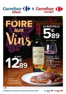 Catalogue promo carrefour market du 8 au 20 octobre 2024