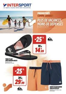 Catalogue promo intersport du 1 juillet au 3 août 2024