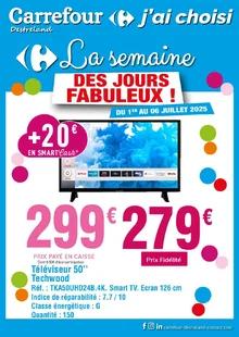 Catalogue promo carrefour du 1 au 6 juillet 2025