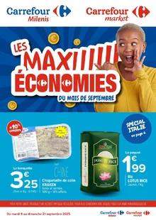 Catalogue promo carrefour du 9 au 21 septembre 2025