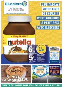 Catalogue promo e.leclerc du 25 janvier au 5 février 2023