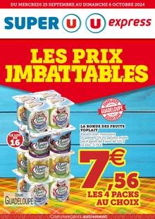 Catalogue promo super u du 25 septembre au 6 octobre 2024