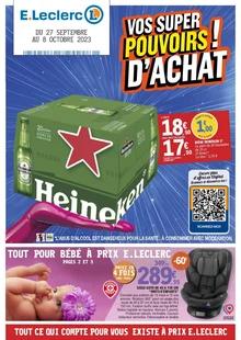 Catalogue promo e.leclerc du 27 septembre au 8 octobre 2023