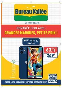 Catalogue promo bureau vallée du 11 au 30 août 2025