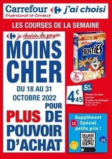 Catalogue promo carrefour du 18 au 31 octobre 2022