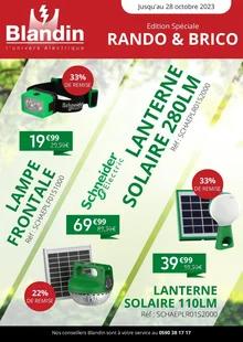 Catalogue promo blandin du 6 au 28 octobre 2023