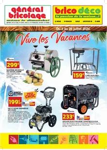 Catalogue promo brico déco du 2 au 28 juillet 2024