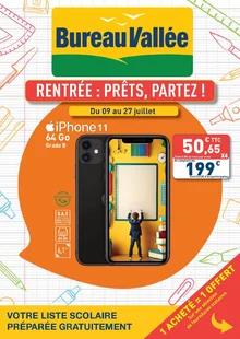 Catalogue promo bureau vallée du 9 au 27 juillet 2025