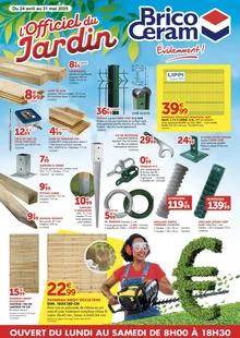 Catalogue promo bricoceram du 24 avril au 31 mai 2025