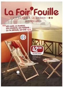 Catalogue promo la foir'fouille du 3 au 11 juin 2023