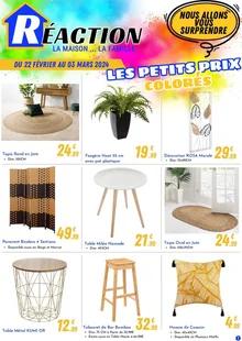 Catalogue promo réaction du 22 février au 3 mars 2024