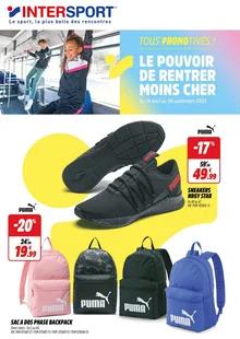 Catalogue promo intersport du 14 août au 9 septembre 2023