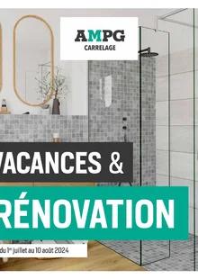 Catalogue promo ampg carrelage du 1 juillet au 10 août 2024