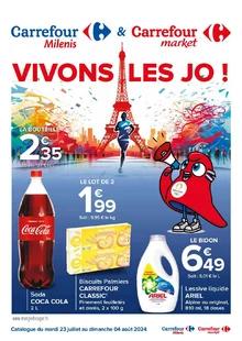 Catalogue promo carrefour market du 23 juillet au 4 août 2024