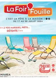 Catalogue promo la foir'fouille du 17 au 28 juillet 2024
