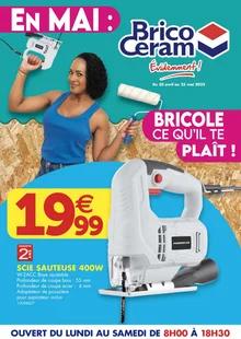 Catalogue promo bricoceram du 30 avril au 25 mai 2025