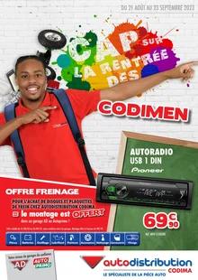 image de couverture du cataloque Cap sur la rentrée des codimen