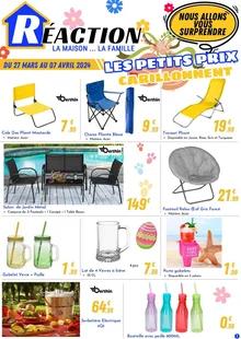 Catalogue promo réaction du 27 mars au 7 avril 2024
