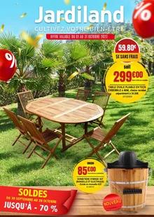 Catalogue promo jardiland du 1 au 31 octobre 2023
