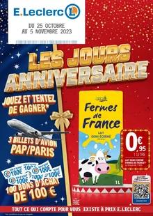 Catalogue promo e.leclerc du 25 octobre au 5 novembre 2023